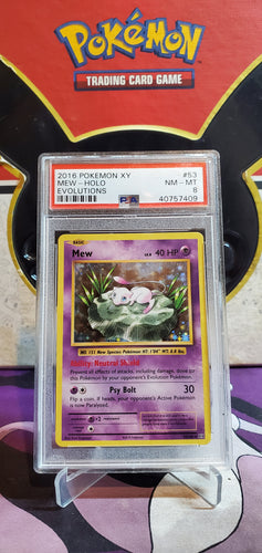 Mew - PSA 8 - (53/108) XY