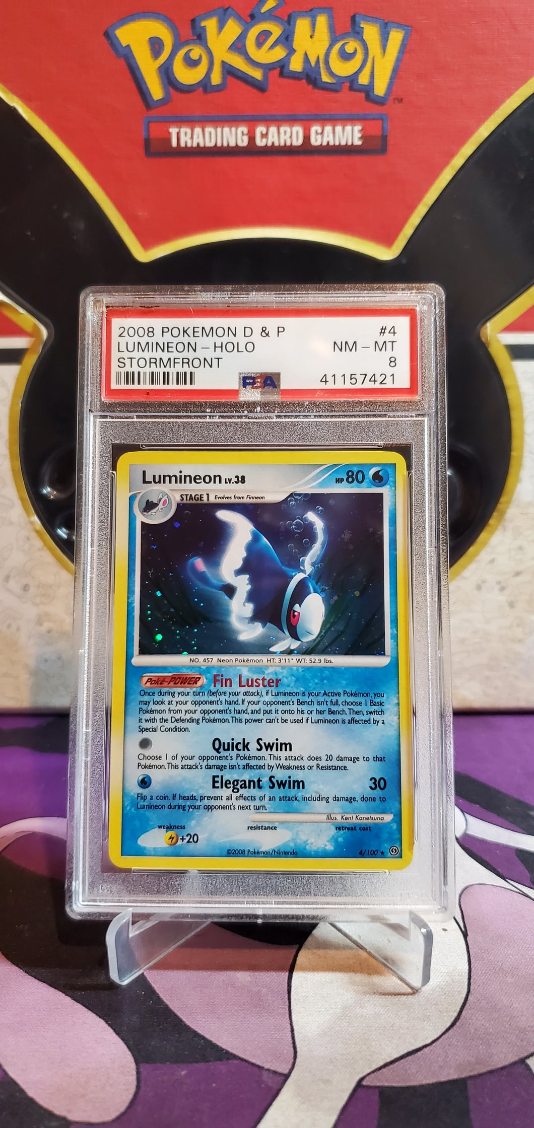 Lumineon - PSA 8 - (4/100) SF