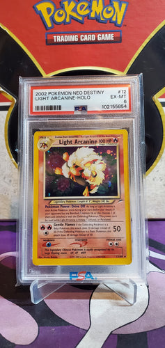 Light Arcanine - PSA 6 - (12/105) (N4)