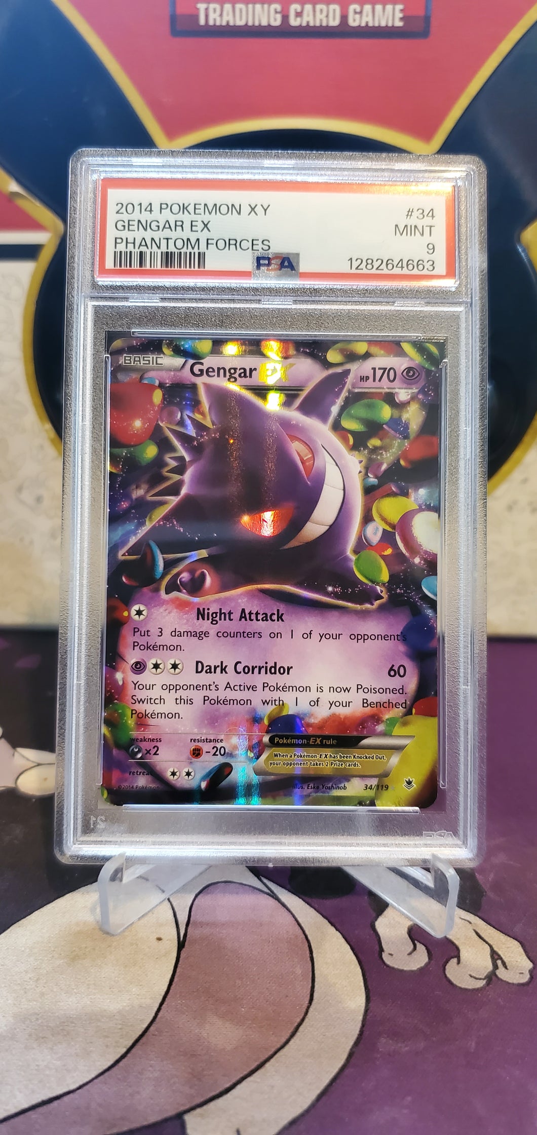 Gengar EX - PSA 9 - (34/119)