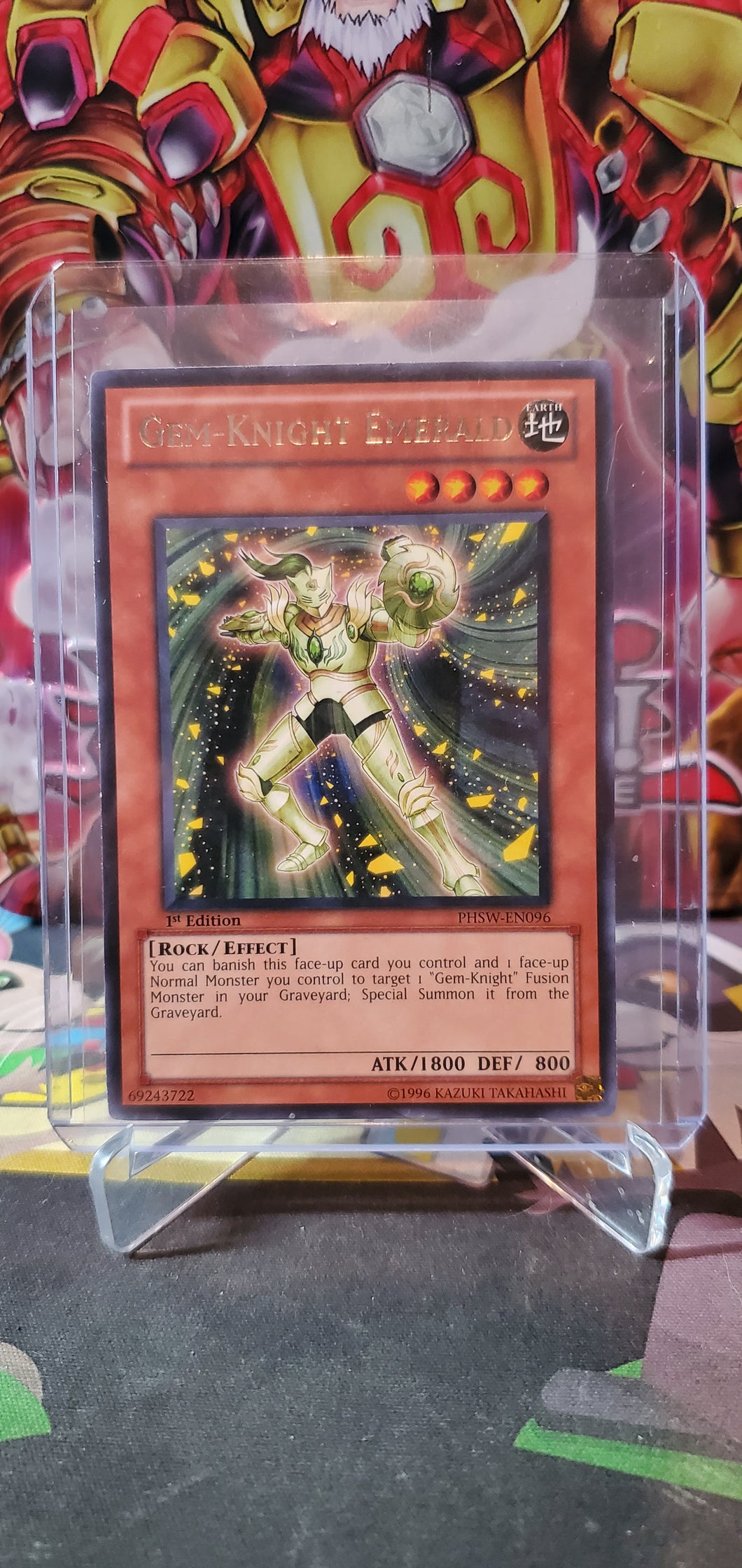 Gem-Knight Emerald - (1st Ed)