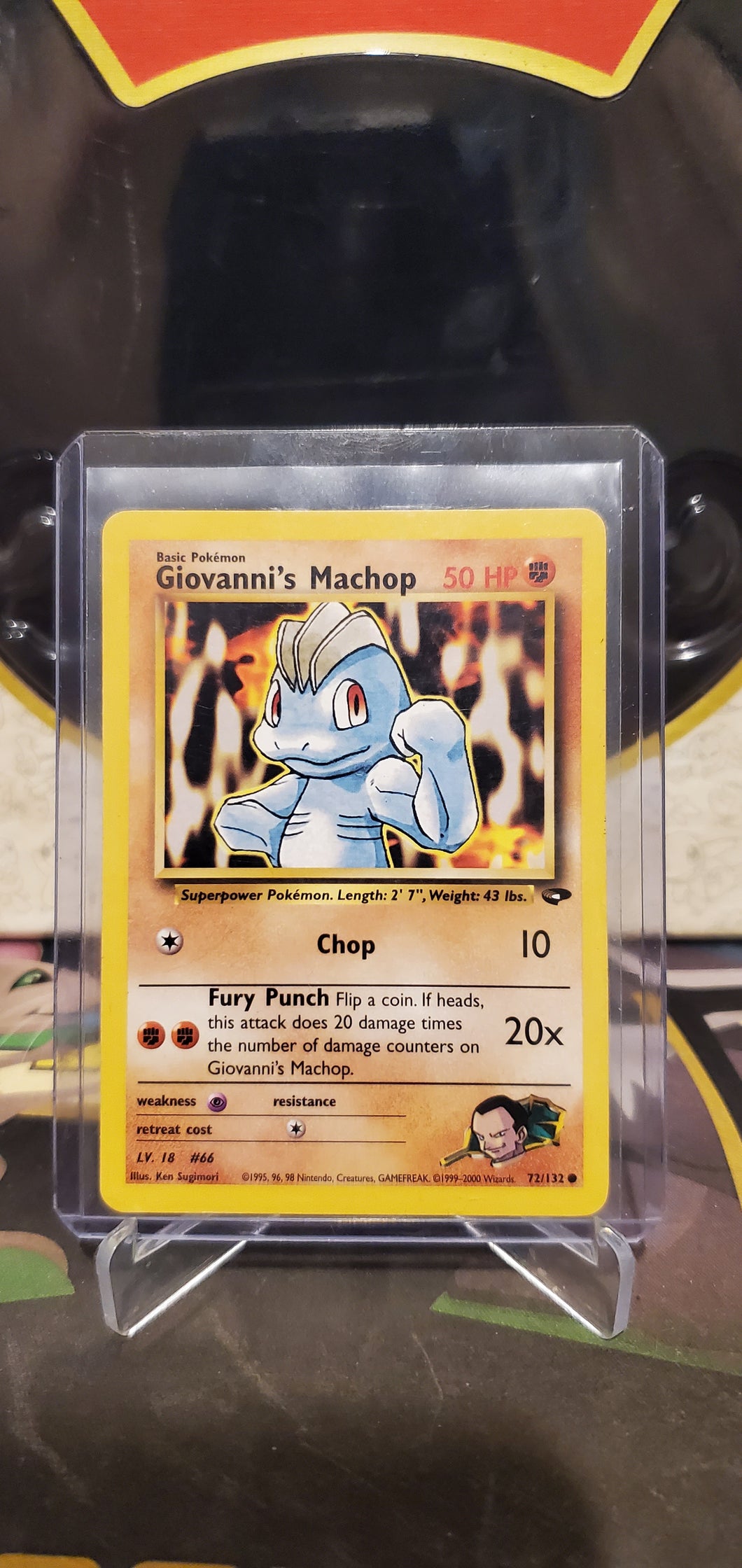 Giovanni's Machop - (72/132) (G2)