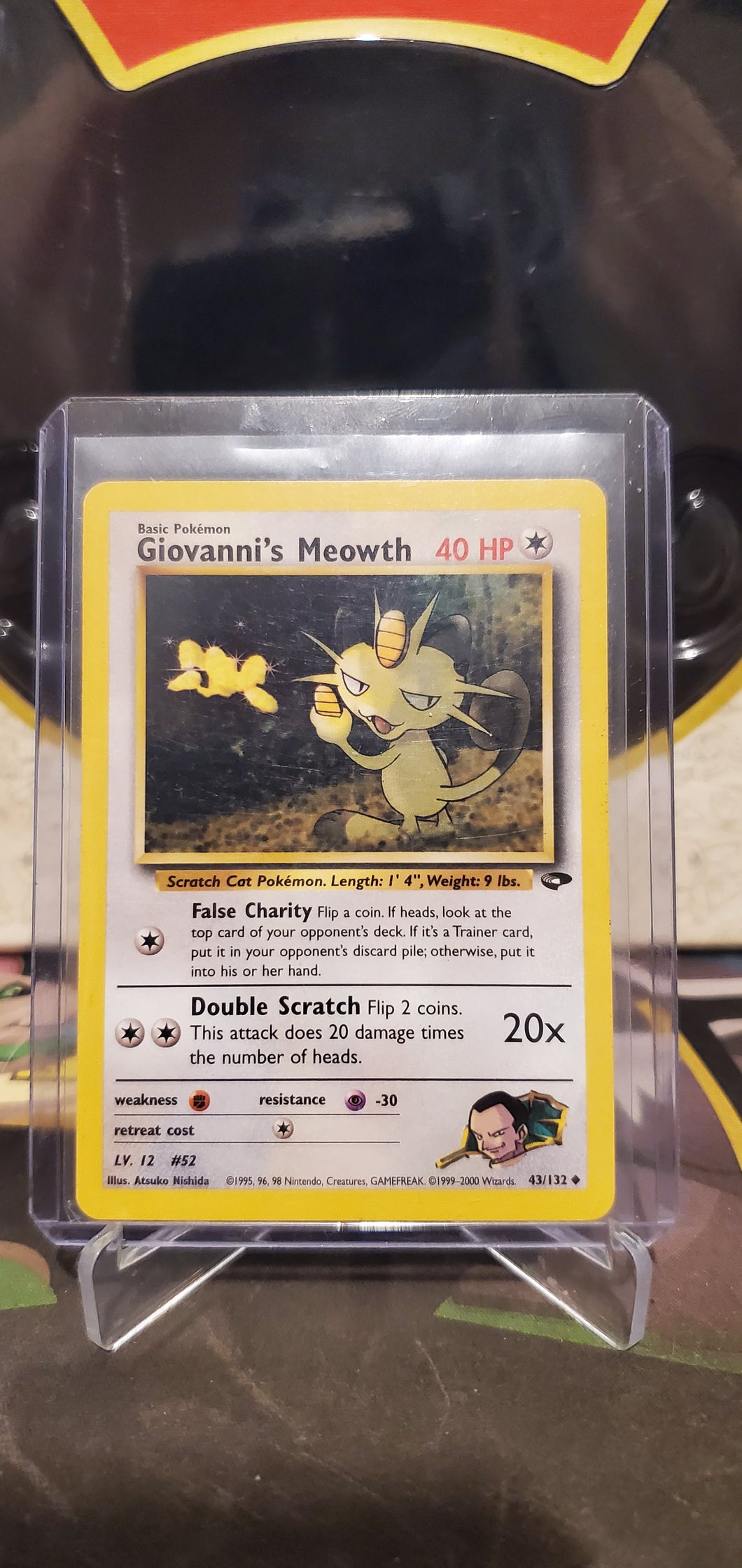 Giovanni's Meowth - (43/132) (G2)