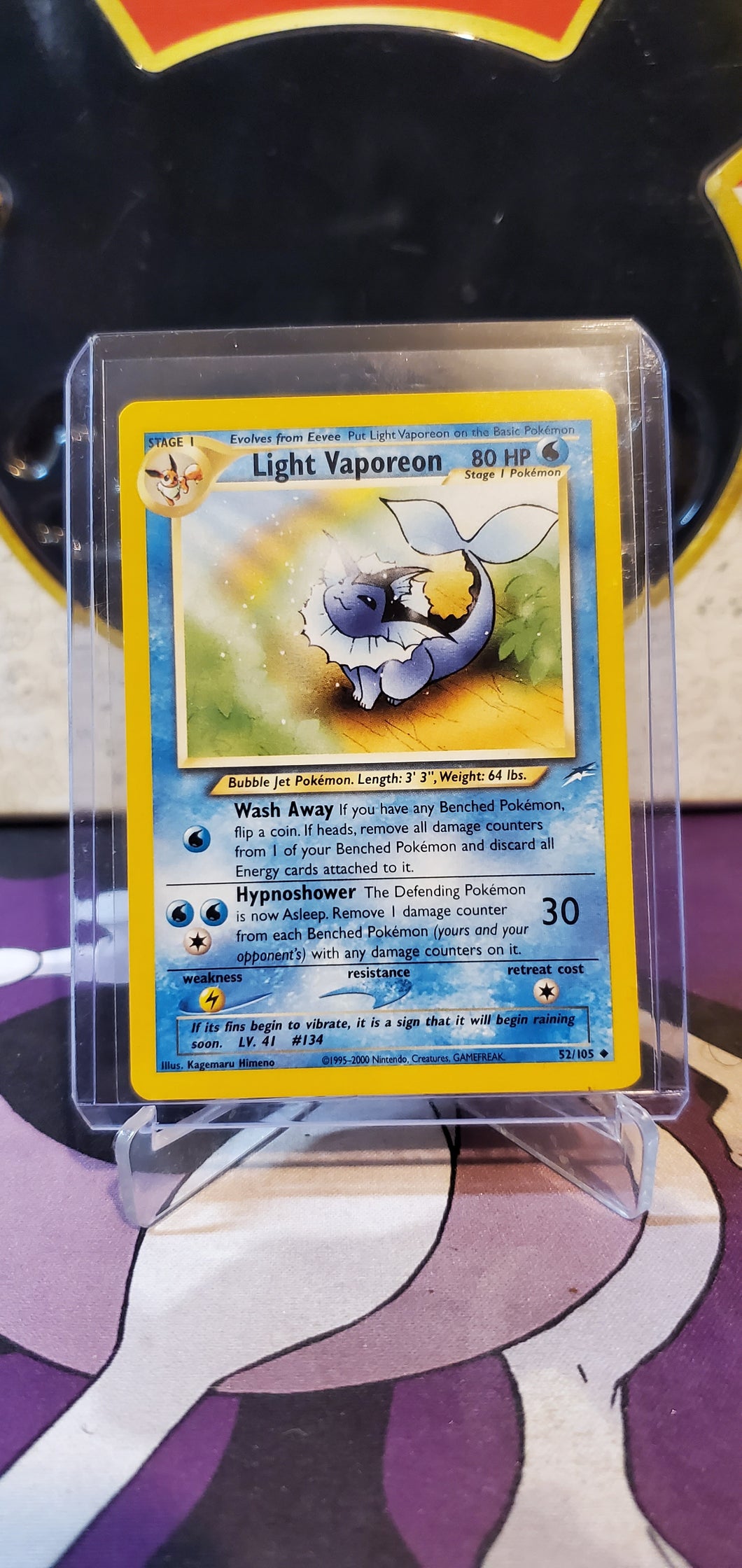 Light Vaporeon - (52/105) (N4)