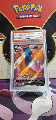 Charizard V - PSA 10 - (SWSH050)