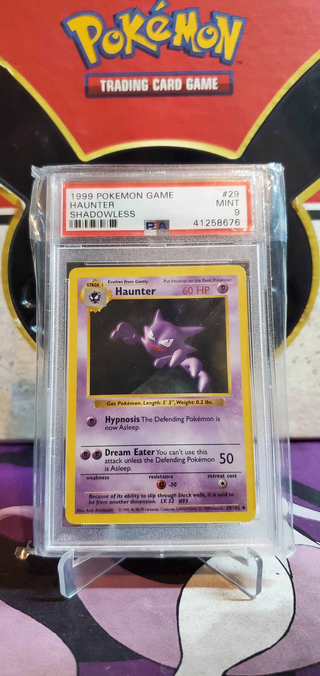 Haunter - PSA 9 - Shadowless (29/102)