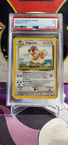 Pidgeotto - PSA 5 - (22/102) (BS)