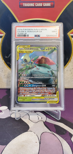 Celebi & Venusaur GX - PSA 9 - (1/181)