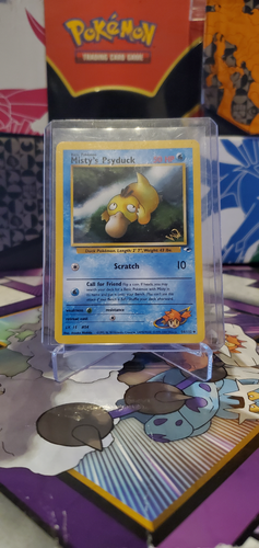 Misty's Psyduck - (54/132) (W Stamped Promo)